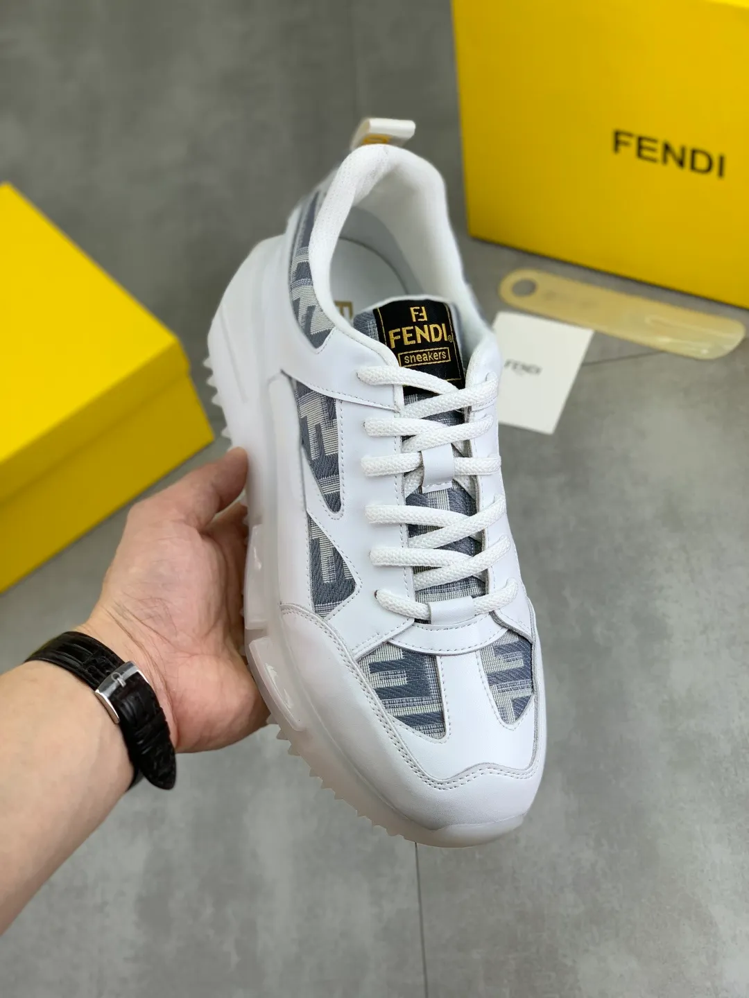 ​Men's shoes 💰P460 💰[New style] little monster 🆘 New FENDI (Fendi) new style 🕶️🕶️Simple routing effect, showing an elegant and cool driving shoe 🎬Using imported calfskin + first-layer pigskin lining🐂Excellent material🎬Detailed workmanship 🤗Comfortable foot feel➰➰. ​Pair it with any outfit to show your taste and temperament, low-key luxury ♻️Design ​simple and elegant ​noble and fashionable 🍃​Very loved and favored by trendy men 💓❤️size: 38-44 2️⃣colors available